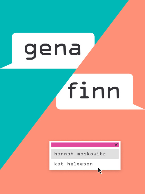 Title details for Gena/Finn by Hannah Moskowitz - Wait list